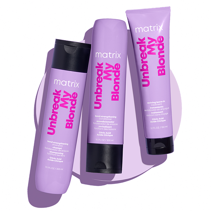 Prezentacja gamy Unbreak My Blonde marki Matrix Professional