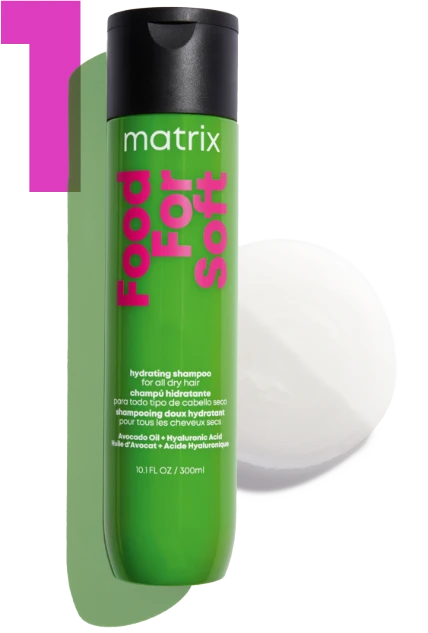 Nawilżający szampon do włosów Food For Soft Matrix Professional