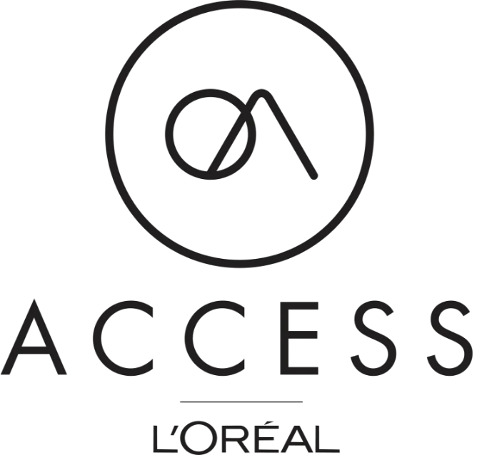 Logo platformy edukacyjnej L`Oréal Access