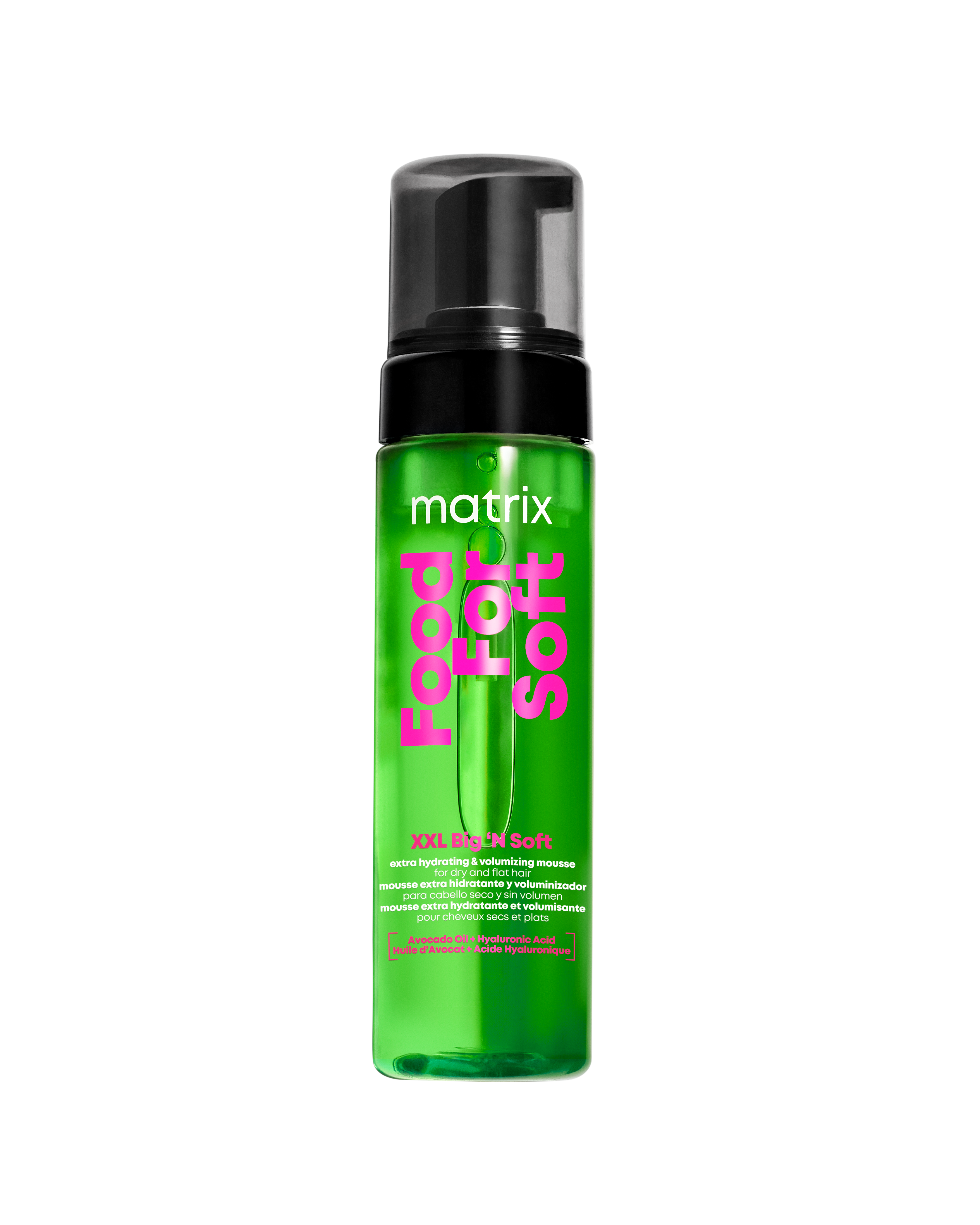 Food For Soft Nawilżająca pianka dodająca objętości od Matrix Professional